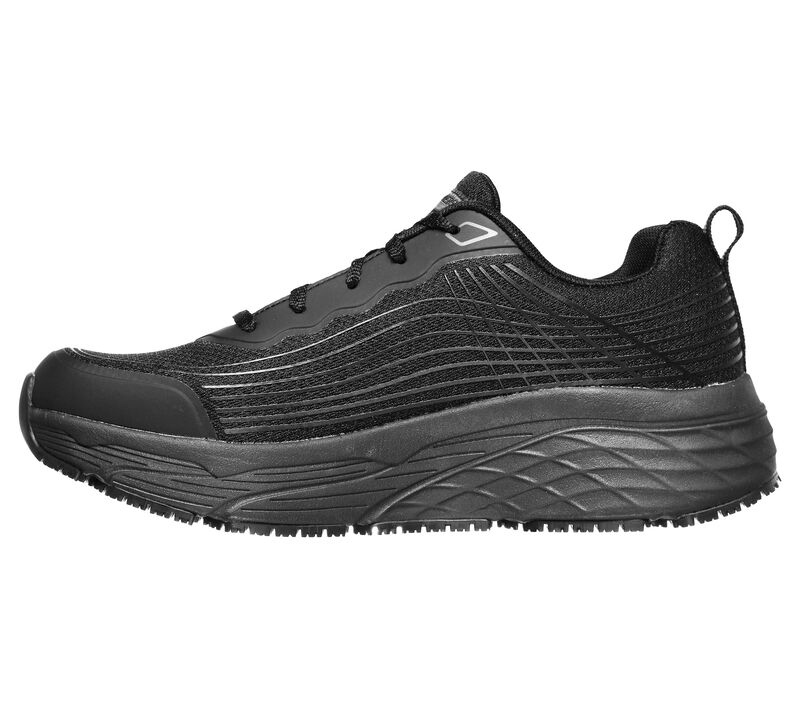 Pánské Pracovní Obuv Skechers Pracovní Relaxed Fit: Max Cushioning Elite SR - Rytas Černé | CZ.200021 BLK